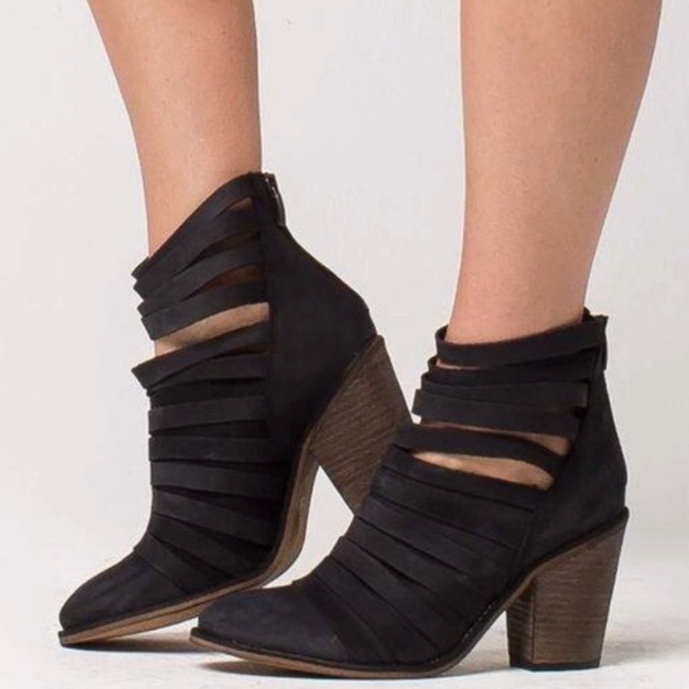 Free People Hybrid Strappy Bootie